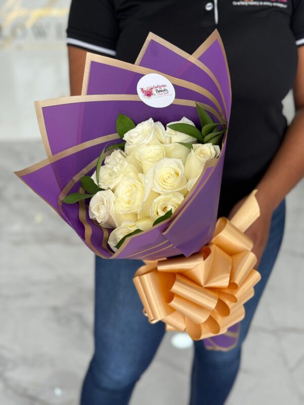 12 Rose Gift Wrapped - Image 7