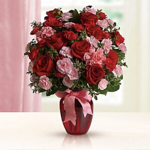 Dance with Me Bouquet with Red Roses