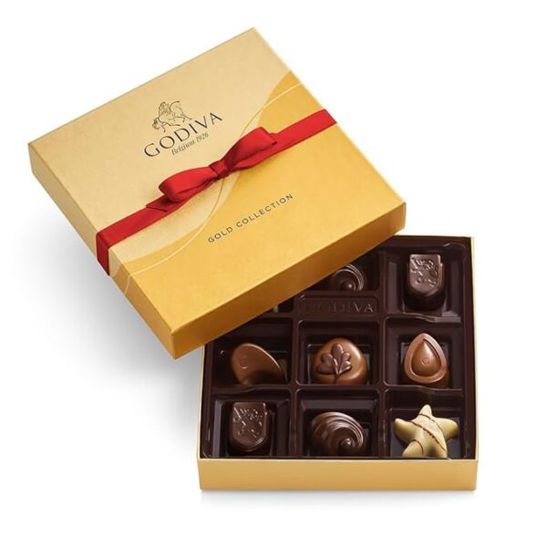 Godiva Gold Gift Box 9Pc