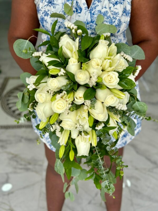 Cascading Bridal Bouquet - Image 2