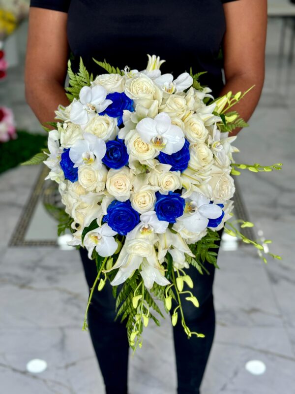 Cascading Bridal Bouquet