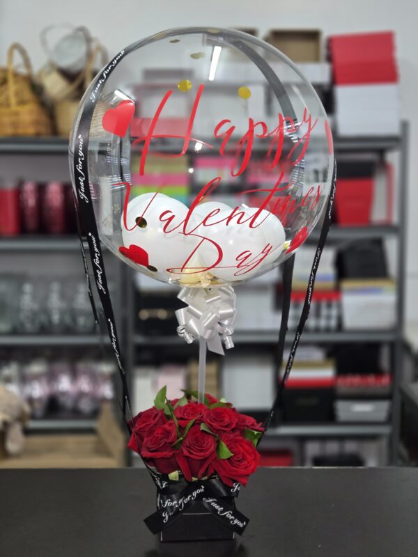 Balloon Customization with Roses